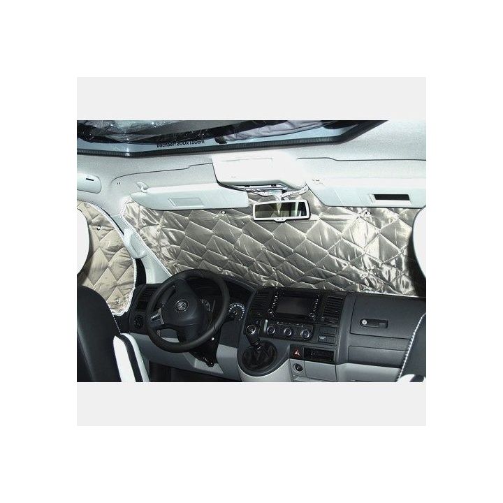 Juego de 9 cortinas interiores aislantes para Mercedes Vito Tribunal - Double Puertas - 1996-2003