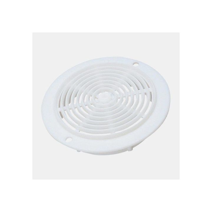 Griglia di ventilazione bianca e rotonda Diametro di plastica da 78 mm per furgoni disposti