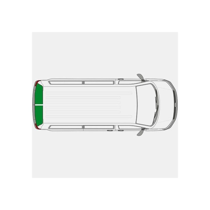 Jeu de 9 Rideaux intérieurs isolants pour Mercedes Vito Court - doubles portes - 1996-2003
