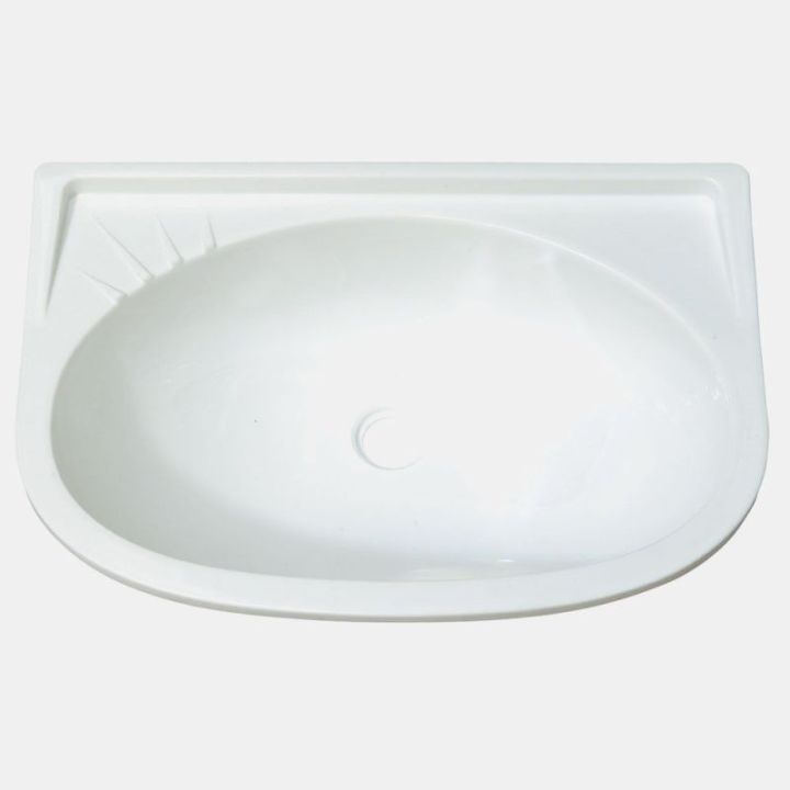 Weißes Waschbecken 390x300 mm
