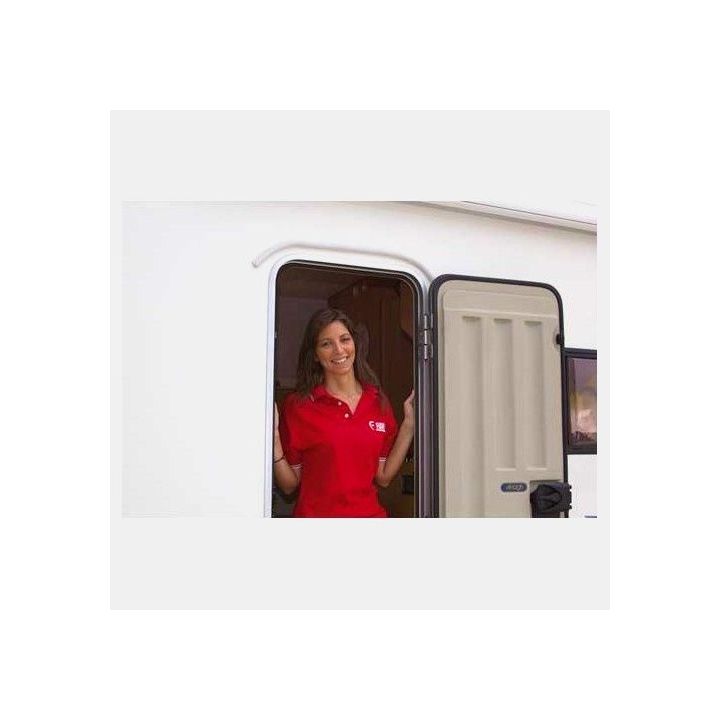Gouttière DRIP STOP Grise 75 cm FIAMMA pour porte d'entrée de caravane
