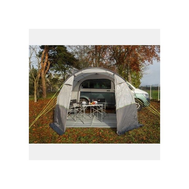 Auvent TOUR ACTION 7 - 300x310 cm - independant- 2 personnes - avec tapis de sol