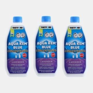 AQUA KEM Blue Konzentrat 0.78l THETFORD - Lavendel 3er-Set Additive