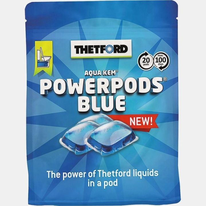Additif AQUA KEM Powerpods Blue 20 pods
