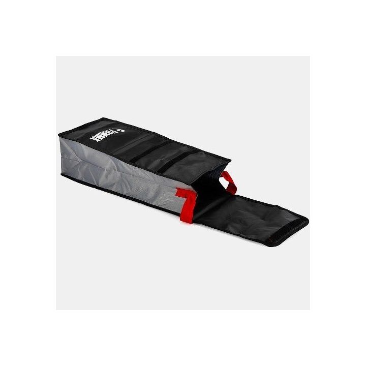 Paire de cales WHEEL SAVER + sac de rangement LEVEL BAG S Fiamma