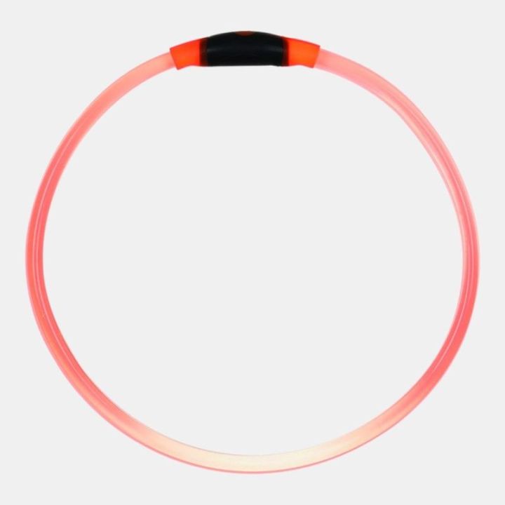 Collier NITEHOWL Safety Necklace NITE IZE pour chiens - orange fluo