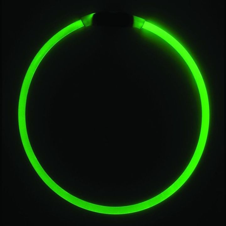 NITEHOWL Veiligheidsketting NITE IZE voor honden - Fluorescerend groen