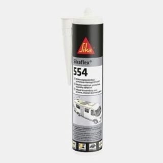 Cola mastique SIKAFLEX 554 cor branco 300 ml