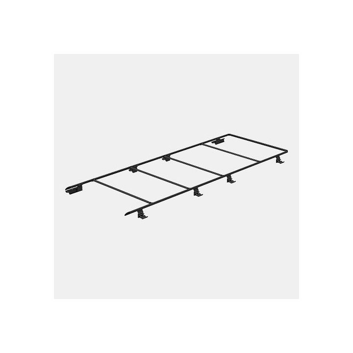 Galerie ROOF RAIL DUCATO für Fiat Ducato mit Hochdach Typ H2 - Deep Black- Fiamma
