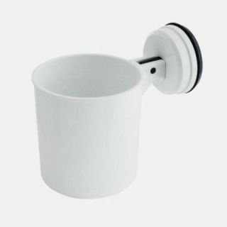Witte bekerhouder met zuignap
