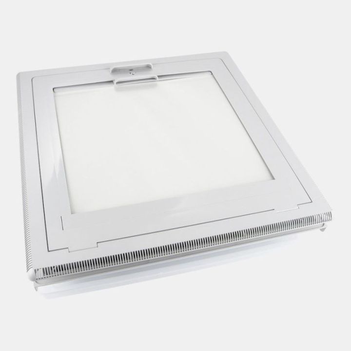 Claraboia 42 MPK - 400x400 mm - cinzento - com rede mosquiteira e persiana