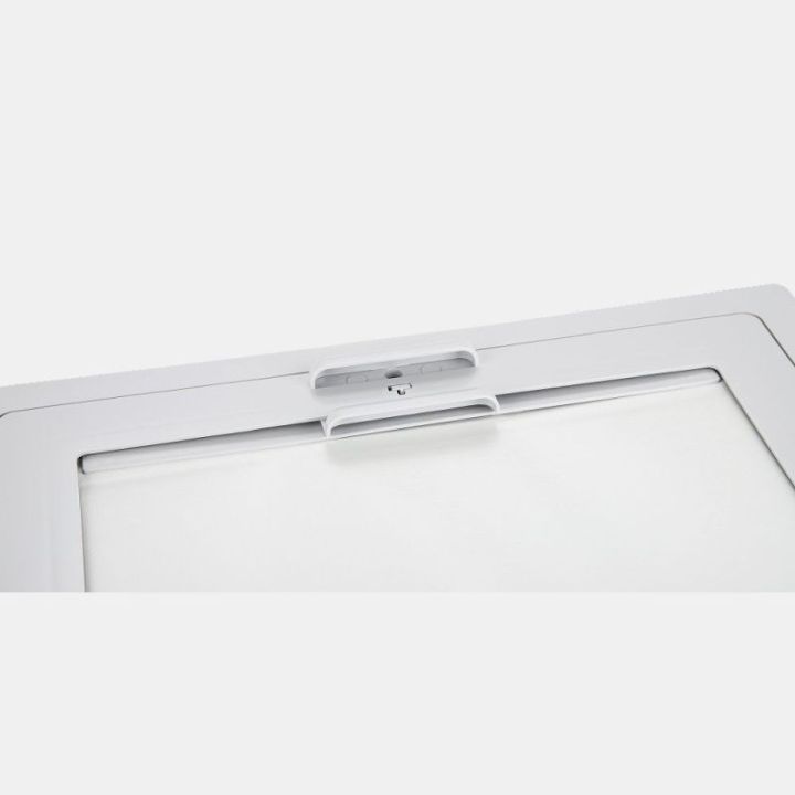 Lanterneau 42 MPK - 400x400 mm - gris  - avec moustiquaire et store occultant