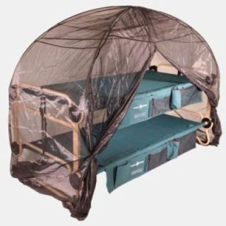 Zanzariera per letti da campo grigio antracite DISC-O-BED - tutte le misure