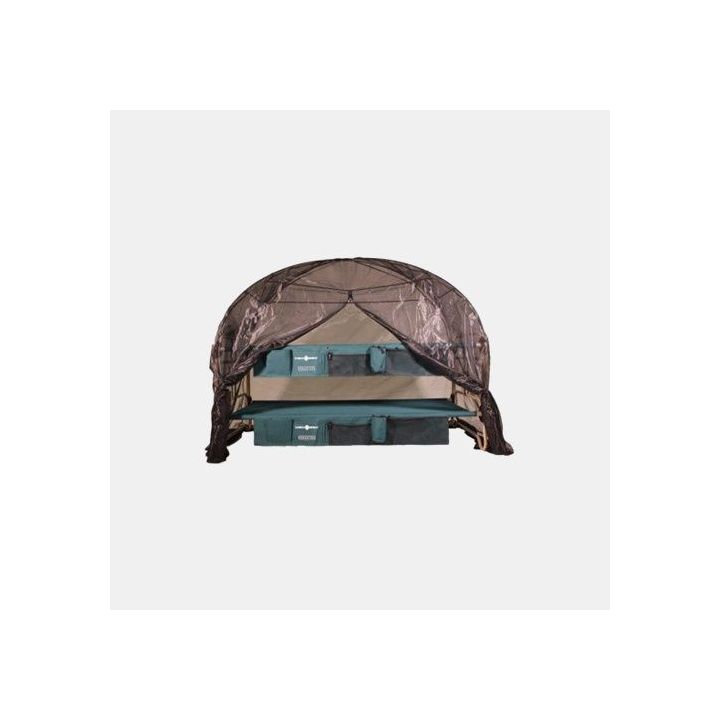 Moustiquaire pour lits de camp gris anthracite DISC-O-BED - toutes tailles