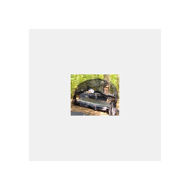 Moustiquaire pour lits de camp gris anthracite DISC-O-BED - toutes tailles