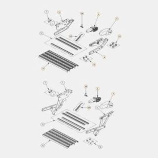 Schokbrekers (4 stuks) voor THULE treeplanken V10 en V15 - 1500602971