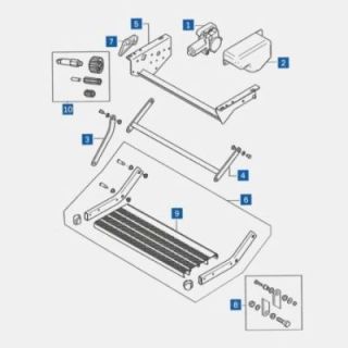 Barre de maintien de marchepieds THULE STEP MANUAL V02 -1500600420