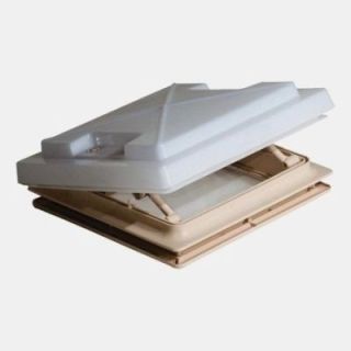 Lanterneau 29 MPK - 280x280 mm - gris  - avec moustiquaire- pour fourgons aménagés