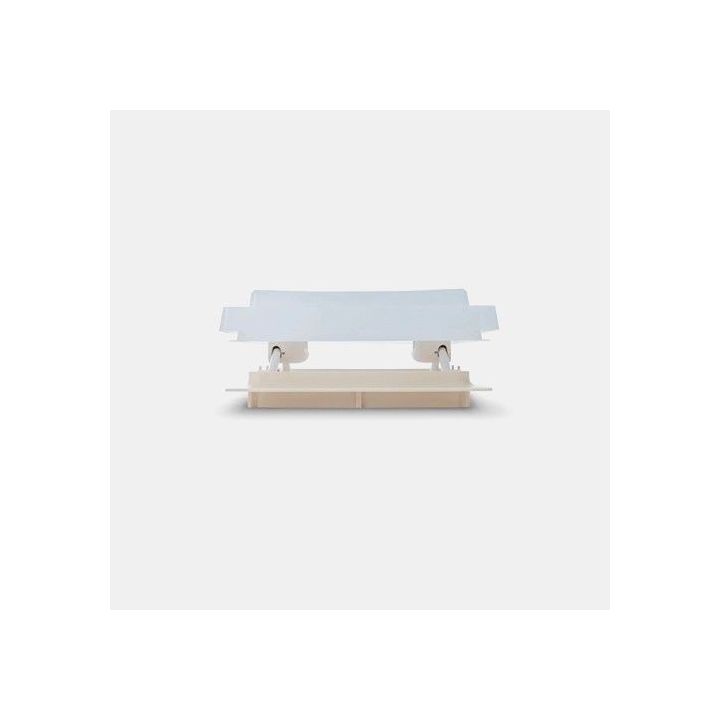 Dachhaube 29 MPK - 280x280 mm - grau - mit Moskitonetz- für Kastenwagen mit Inneneinrichtung