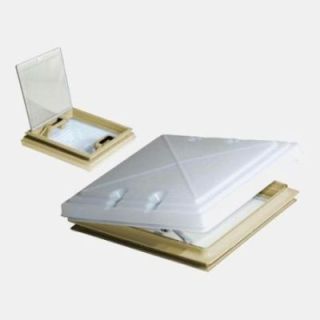 Oblò 42 MPK - 400x400 mm - beige - con zanzariera - per furgoni trasformati