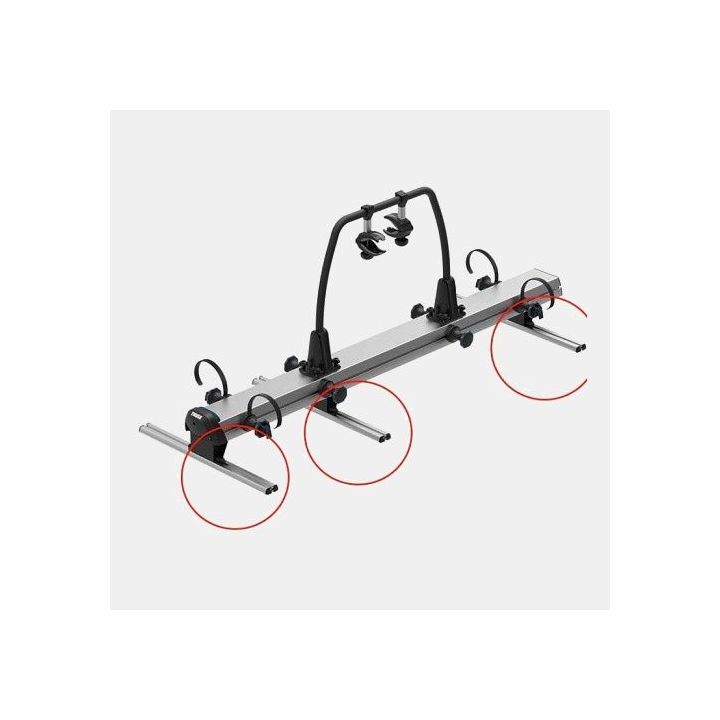 Rails de support 70 cm pour porte-vélos VELOSLIDE STANDARD THULE - Par 3