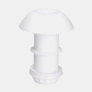 Chaminé de telhado branco 60 mm
