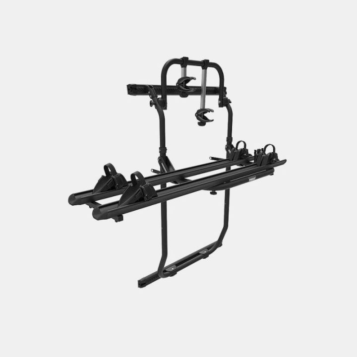 Porte-vélos Van Elite XT Noir THULE pour Peugeot Boxer depuis 2007 avec doubles portes