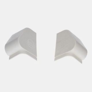Paire d'embouts de coffre gris/blanc pour store Rastrollo 2000 Seitz Dometic