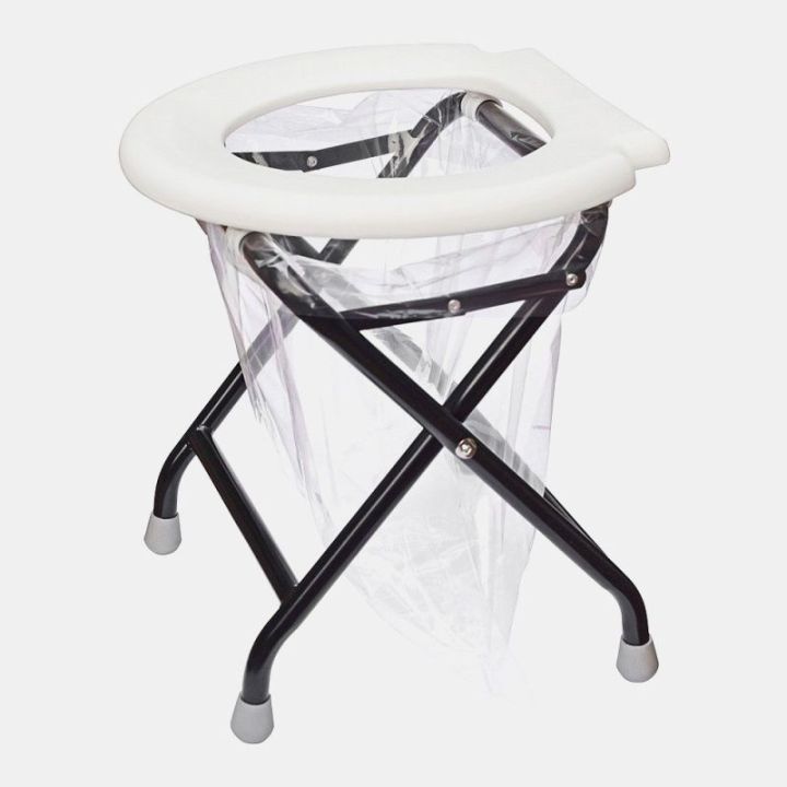 Faltbare und mobile Campingtoilette