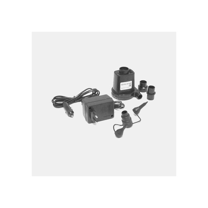 Pompa elettrica per poltrona e divano gonfiabili 12V / 230VPompa elettrica per poltrona e divano gonfiabili 12V/230V