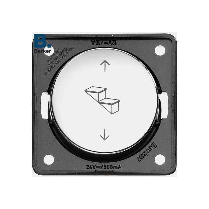 BERKER Integro 12V/24V Bright Chrome Step Switch