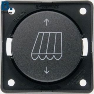 Interrupteur de store anthracite 12V/24V Integro BERKER