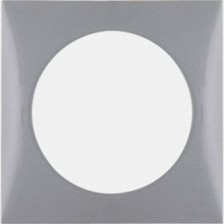 Cache vis simple chromé mat Integro Berker