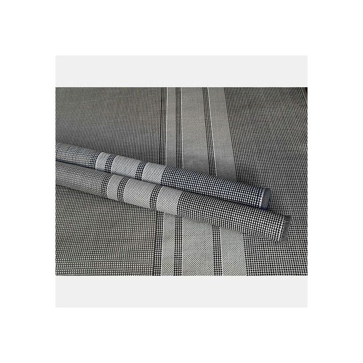 Tapis de sol Italia Venezia Gris 250x600 cm Arisol pour auvent et store.