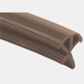 Profil de porte marron - épaisseur 15 mm - vendu au mètre
