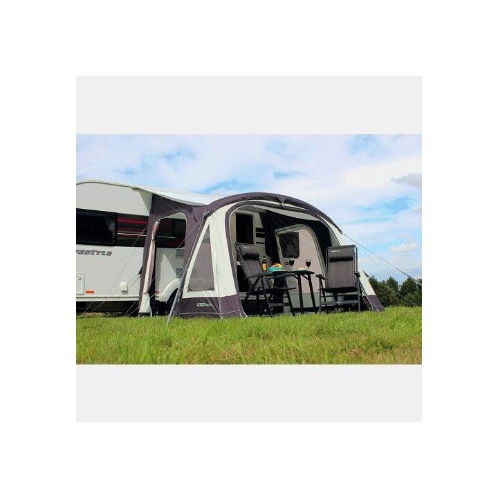 Auvent partiel gonflable ultra léger ELAN 280 280x280x235/250 cm pour caravane