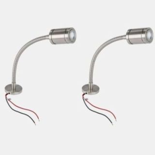 Set di 2 luci di lettura a LED 300 mm 12 V 1,2 W