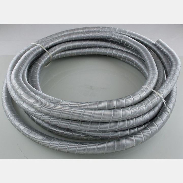 Gaine inox Ø 25 mm pour évacuation des gaz brûlés - au mètre