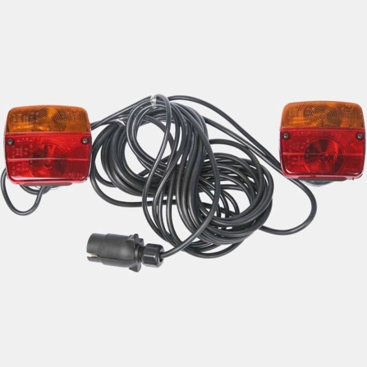 Complete magnetic lighting - 2 multi-position lights and power cable