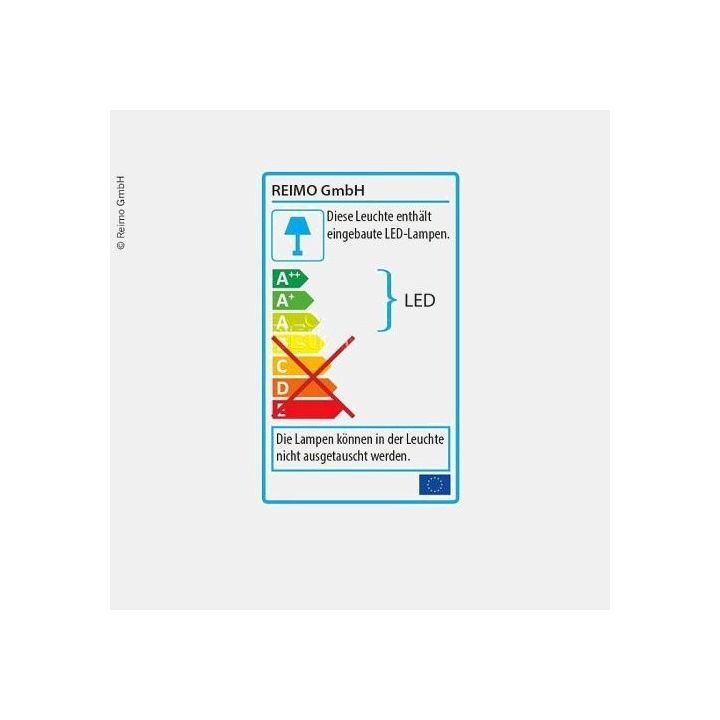 Plafonnier blanc 12V led 4 W avec interrupteur