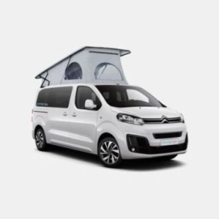 Vorhänge Windschutzscheibe 2 Seitenfenster für Citroën Campster Pössl