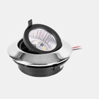 Inbouw- en verstelbare LED-spot 1.8W 10 - 15.2 V - chroom afwerking