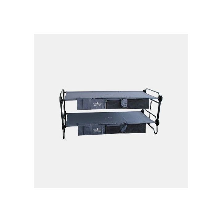 Feldbetten anthrazitgrau DISC-O-BED XL - stapelbar -Größe XL