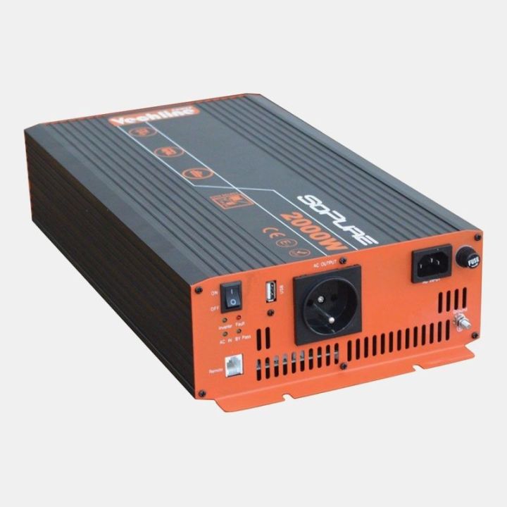 PUR-SINUS omvormer 230V 2000W (piek 4000W) SOPURE VECHLINE