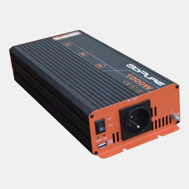 Convertidor PUR-SINUS 230 V 1000 W (pic 2000 W) SOPURE VECHLINE
