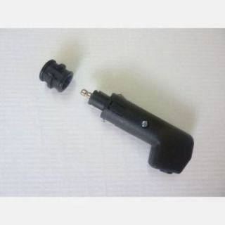 12V Ficha macho angular de 12 mm Adaptador de 21 mm
