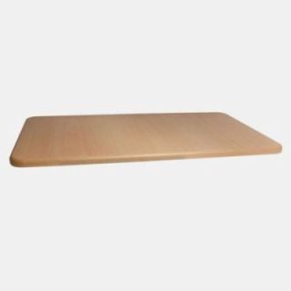 Table effet bois de hêtre pour aménagement