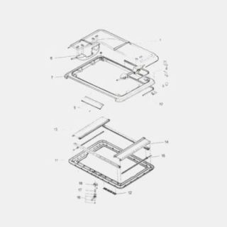 Moustiquaire pour Heki 1 SEITZ/DOMETIC