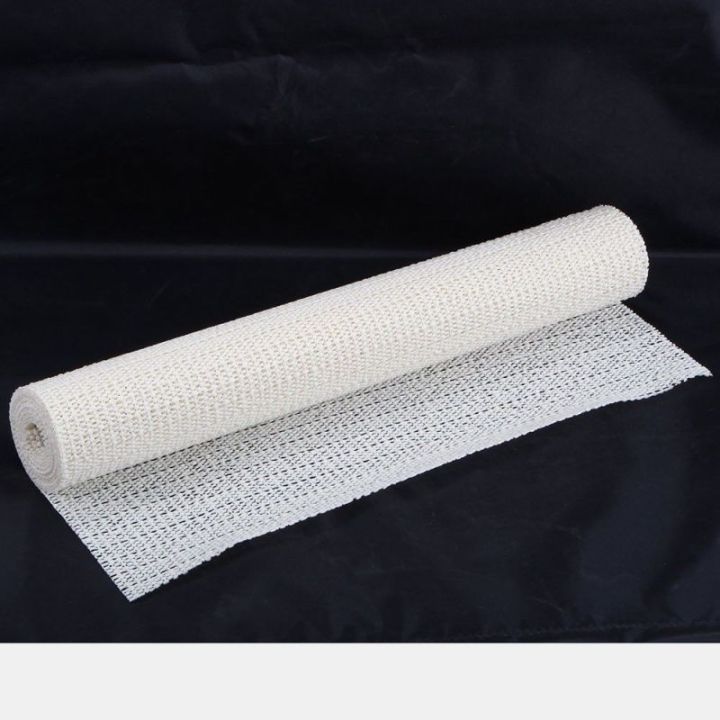 Tapis anti dérapant beige 150x30 cm