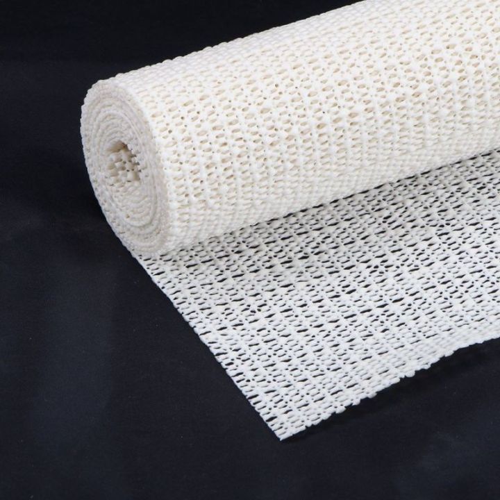 Tapis anti dérapant beige 150x30 cm
